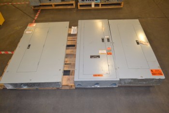 LOT OF 3 ASSORTED DISTRIBUTION PANELS