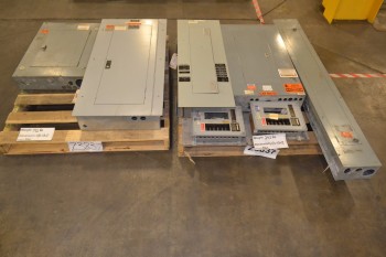 LOT OF 7 ASSORTED DISTRIBUTION PANELS