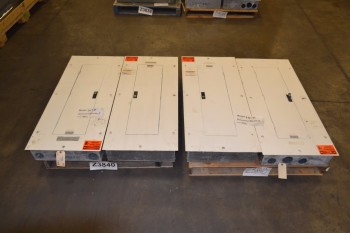 LOT OF 4 ASSORTED DISTRIBUTION PANELS, WESTINGHOUSE