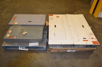 LOT OF 4 ASSORTED DISTRIBUTION PANELS