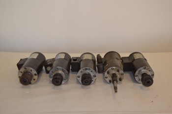 LOT OF 5 ASSORTED SERVO MOTORS