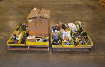 2 PALLETS OF ASSORTED ELECTRICAL CONTROLS