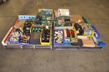 2 PALLETS OF ASSORTED ELECTRICAL CONTROLS