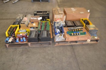 2 PALLETS OF ASSORTED ELECTRICAL CONTROLS