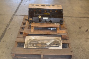 TELEDYNE F245A602626R HYSTER SHORT BLOCK ENGINE ASSEMBLY