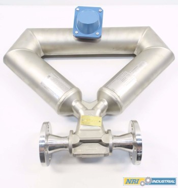 MICRO MOTION CMF100M STAINLESS MASS FLOW SENSOR 1IN