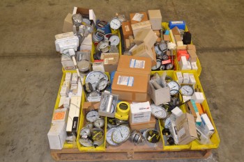 1 PALLET OF ASSORTED INSTRUMENTATION, AMETEK, DWYER