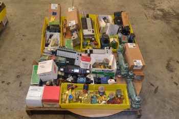 1 PALLET OF ASSORTED SOLENOID VALVES, ASCO, NUMATICS
