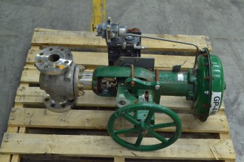 FISHER 657 ET 2 IN CLASS 300 STAINLESS CONTROL VALVE (BRAMPTON)