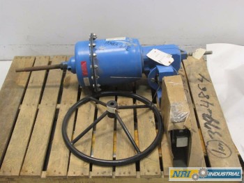 NELES JAMESBURY 8IN CL150 STAINLESS BUTTERFLY VALVE