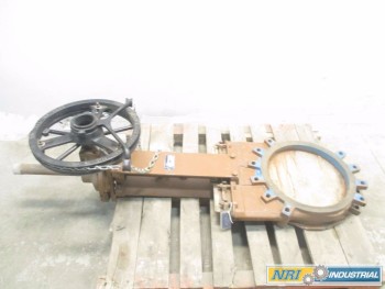 ORBE 10-2134 16 IN IRON FLANGED KNIFE GATE VALVE