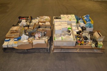 2 PALLETS OF ASSORTED VALVES AND PARTS