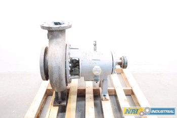GOULDS 3196 XLT 6X8 STAINLESS CENTRIFUGAL PUMP