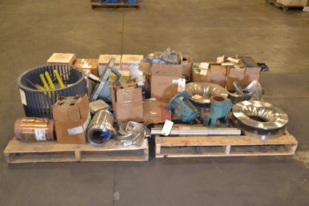 2 PALLETS OF ASSORTED PUMP REPLACEMENT PARTS