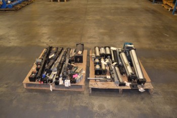 2 PALLETS OF ASSORTED PNEUMATIC CYLINDERS