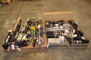 2 PALLETS OF ASSORTED PNEUMATIC CYLINDERS, PARKER