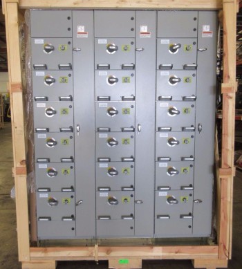 NEW ABB MNS-MCC 3X VERTICAL MCC SECTIONS 18X FEEDER BUCKET SWITCHGEAR