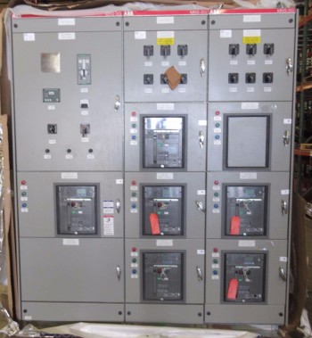 NEW ABB MNS-SG SWITCHGEAR 5X SACE E2S-A 1600A 1X SACE E4S-A 3200A BREAKER
