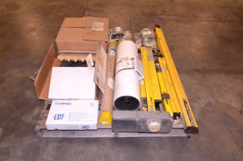 1 PALLET OF ASSORTED SAFETY AND SECURITY