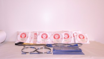 LOT OF ASSORTED SAWS AND BLADES