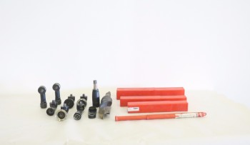 LOT OF ASSORTED DRILL BITS AND TOOL ATTACHMENTS
