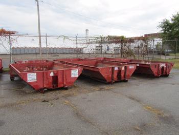 6 Dumpsters 6 Yards Each