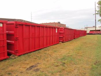 7 Dumpsters 40 Yards Each