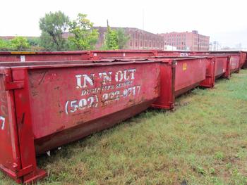 13 Dumpsters, 15 Yards Each