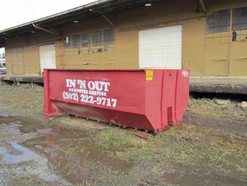 8 Dumpsters, 15 Yards Each