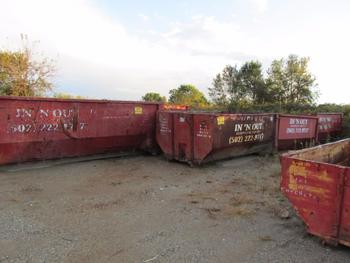 10 Dumpsters, 815 Yards And 1-20 Yards 1-10 Yards