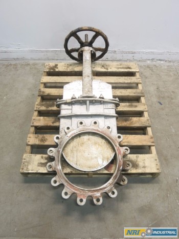 FLOW CONTROL 16 IN STAINLESS FLANGED KNIFE GATE VALVE