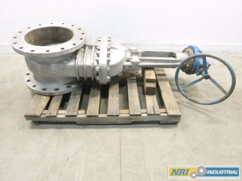 FNW 16 IN 150 SS FLANGED WEDGE GATE VALVE