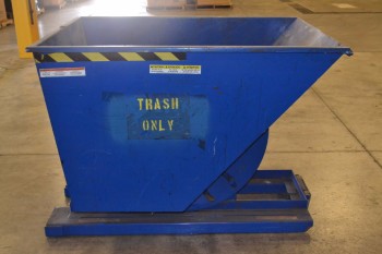 VESTIL D-100-HD STEEL DUMPSTER HOPPER