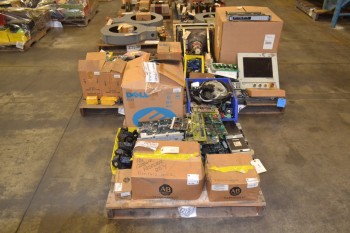 3 PALLETS OF ASSORTED ELECTRICAL CONTROLS