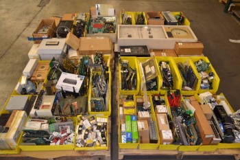 4 PALLETS OF ASSORTED ELECTRICAL CONTROLS