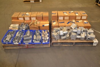 2 PALLETS OF ASSORTED ELECTRICAL ENCLOSURES