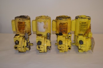 LOT OF 4 ASSORTED MILTON ROY METERING PUMPS