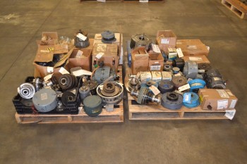 2 PALLETS OF ASSORTED CLUTCHES AND BRAKE PARTS