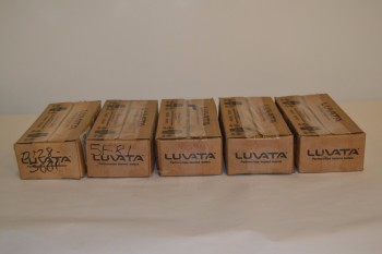 LOT OF 5 BOXES LUVATA OHIO DOME NOSE CAP ELECTRODES