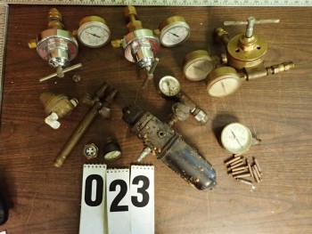 Torch Handle, Regulators, Misc Gauges