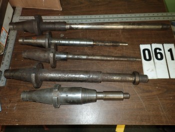 (5) NMTB-50 Horizontal Mill Arbors