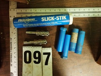 2 Hougen Rotabroach Drill Bits Need Sharpened & Slick Stik