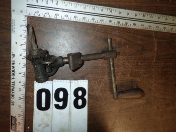 Patent 1896 Hand Crank Drill Press Head