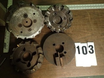 3 Indexable Carbide Face Mills & 1 10\
