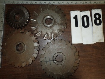 Horizontal Milling Cutters, 1-1/2\