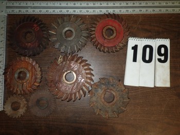 Assorted Horizontal Milling Cutters