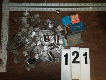 Box of Button Dies & Thread Chasers