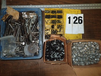 Hardware incl. Bolts, Nuts, & Set Screws