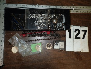 Hardware incl. Woodruff Keys, Springs, Bearing Balls, Roll Pins