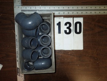 Gray PVC Sch 80 Pipe Fittings